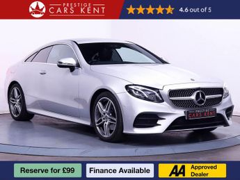 Mercedes E Class 2.0 E220d AMG Line (Premium) Coupe 2dr Diesel G-Tronic+ Euro 6 (