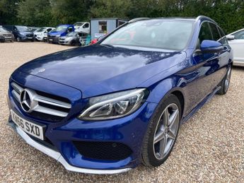 Mercedes-Benz C Class 2.0 C200 AMG Line (Premium Plus) G-Tronic+ Euro 6 (s/s) 5dr