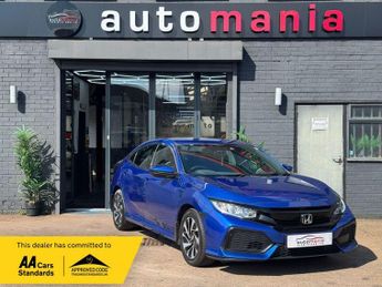 HONDA CIVIC 1.0 VTEC Turbo SE Hatchback 5dr Petrol CVT Euro 6 (s/s) (129 ps)