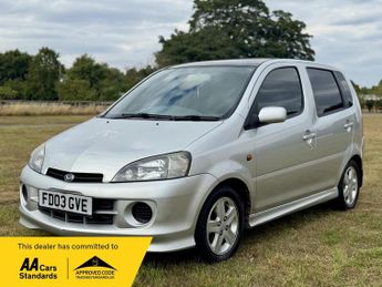 Daihatsu YRV 1.3 Lux 50 Limited Edition F-Speed 5dr