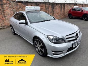 Mercedes-Benz C Class 2.1 C220 CDI AMG Sport Edition G-Tronic+ Euro 5 (s/s) 2dr