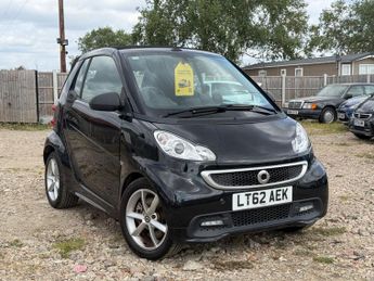 Smart ForTwo 1.0 MHD Pulse Cabriolet SoftTouch Euro 5 (s/s) 2dr