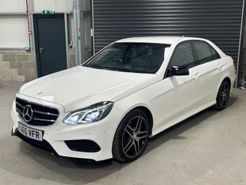 Mercedes-Benz E Class 2.1 E220 BlueTEC AMG Night Edition G-Tronic+ Euro 6 (s/s) 4dr