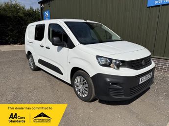 Peugeot Partner 1.5 BlueHDi 950 Professional Long Panel Van LWB Euro 6 6dr