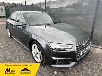 Audi A4 2.0 TDI S line S Tronic quattro Euro 6 (s/s) 4dr