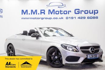 Mercedes C Class 2.1 C220d AMG Line Cabriolet G-Tronic+ Euro 6 (s/s) 2dr