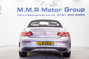 Mercedes-Benz C Class 2.1 C220d AMG Line Cabriolet G-Tronic+ Euro 6 (s/s) 2dr