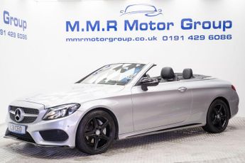 Mercedes-Benz C Class 2.1 C220d AMG Line Cabriolet G-Tronic+ Euro 6 (s/s) 2dr