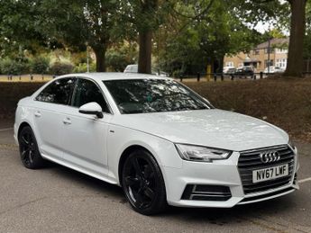 Audi A4 2.0 TDI S line Saloon 4dr Diesel Manual Euro 6 (s/s) (150 ps)