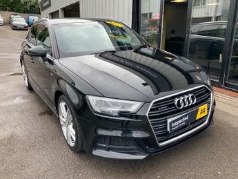 Audi A3 2.0 TDI S line Sportback S Tronic Auto 6Spd quattro Euro 6 (s/s)