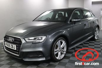 Audi A3 1.6 TDI 30 S line Sportback S Tronic Euro 6 (s/s) 5dr