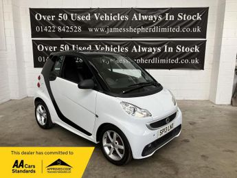 Smart ForTwo 1.0 MHD Pulse SoftTouch Euro 5 (s/s) 2dr