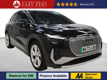 Audi Q4 e-tron 40 S line SUV 5dr Electric Auto 82kWh (204 ps)