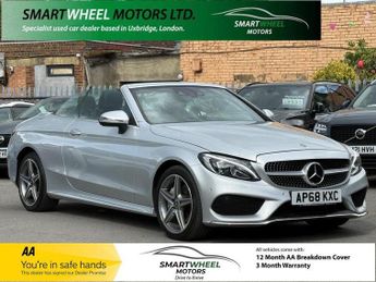 Mercedes C Class 2.1 C220d AMG Line (Premium Plus) Cabriolet G-Tronic+ 4MATIC Eur