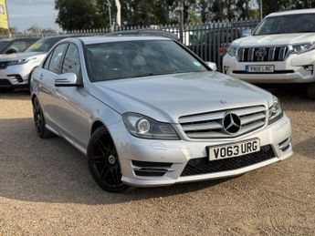 Mercedes C Class 2.1 C220 CDI AMG Sport Plus G-Tronic+ Euro 5 (s/s) 4dr