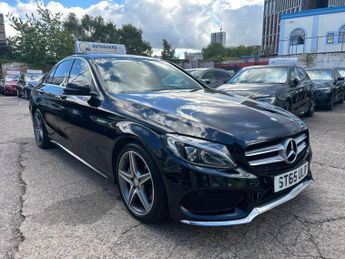 Mercedes C Class 1.6 C200d AMG Line (Premium Plus) G-Tronic+ Euro 6 (s/s) 4dr