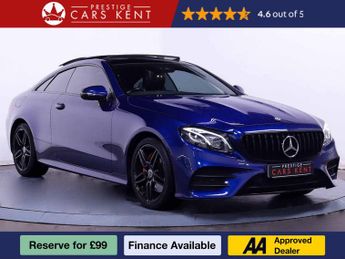 Mercedes E Class 2.0 E220d AMG Line (Premium Plus) Coupe 2dr Diesel G-Tronic+ Eur
