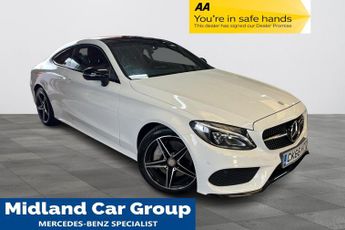 Mercedes-Benz C Class 2.1 C250d AMG Line (Premium) G-Tronic+ Euro 6 (s/s) 2dr