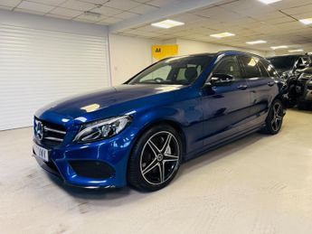 Mercedes-Benz C Class 2.1 C300dh AMG Line (Premium) G-Tronic+ Euro 6 (s/s) 5dr