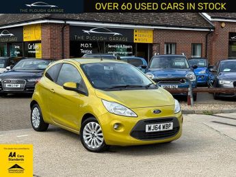 Ford Ka 1.2 Zetec Hatchback 3dr Petrol Manual Euro 5 (s/s) (69 ps)