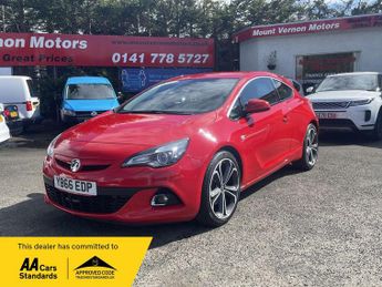 Vauxhall Astra GTC 1.4i Turbo Limited Edition Auto Euro 6 3dr