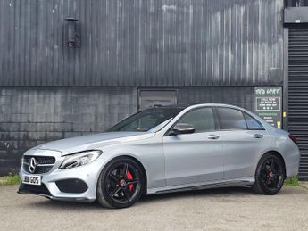 Mercedes-Benz C Class 2.1 C250d AMG Line (Premium Plus) 7G-Tronic+ Euro 6 (s/s) 4dr