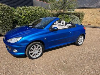 Peugeot 206 CC 2.0 16v Allure Convertible 2dr Petrol Manual (204 g/km, 138 bhp)