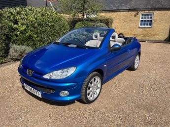 Peugeot 206 CC 2.0 16v Allure Convertible 2dr Petrol Manual (204 g/km, 138 bhp)