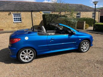 Peugeot 206 CC 2.0 16v Allure Convertible 2dr Petrol Manual (204 g/km, 138 bhp)