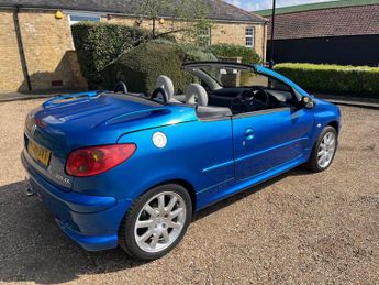 Peugeot 206 CC 2.0 16v Allure Convertible 2dr Petrol Manual (204 g/km, 138 bhp)