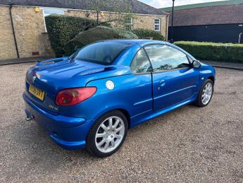 Peugeot 206 CC 2.0 16v Allure Convertible 2dr Petrol Manual (204 g/km, 138 bhp)
