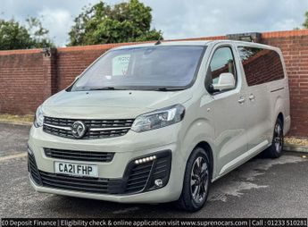 Vauxhall Vivaro Life 2.0 Turbo D Elite L MPV 5dr Diesel Manual LWB Euro 6 (s/s) (8 Se