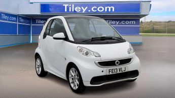 Smart ForTwo 1.0 MHD Passion SoftTouch Euro 5 (s/s) 2dr