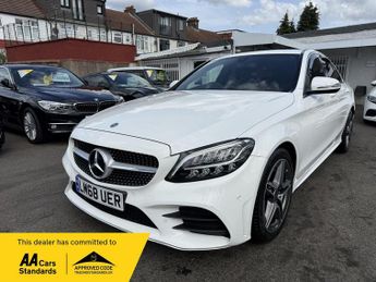 Mercedes C Class 1.5 C200 MHEV EQ Boost AMG Line Saloon 4dr Petrol G-Tronic+ Euro