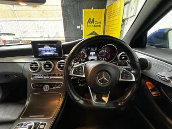 Mercedes-Benz C Class 2.0 C200 AMG Line (Premium) 7G-Tronic+ Euro 6 (s/s) 2dr