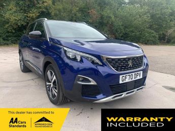 Peugeot 3008 1.6 13.2kWh GT Line e-EAT 4WD Euro 6 (s/s) 5dr