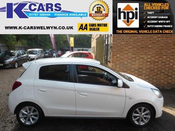 Mitsubishi Mirage 1.2 3 Hatchback 5dr Petrol Manual Euro 5 (s/s) (79 ps)
