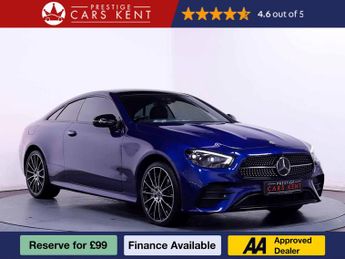 Mercedes E Class 2.9 E400d AMG Line (Premium Plus) Coupe 2dr Diesel G-Tronic+ 4MA