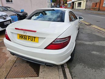 Mercedes-Benz SLK 1.8 SLK200 BlueEfficiency AMG Sport G-Tronic+ Euro 5 (s/s) 2dr