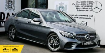 Mercedes C Class 2.0 C300d AMG Line Night Edition (Premium) Saloon 4dr Diesel G-T