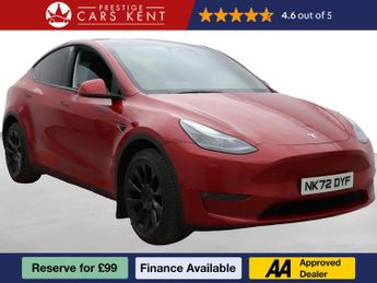 Tesla Model Y (Dual Motor) Long Range SUV 5dr Electric Auto 4WDE (384 bhp)