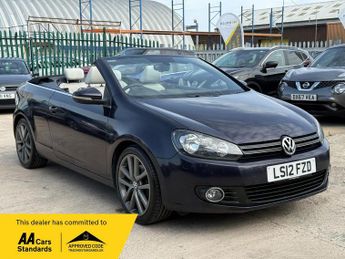 Volkswagen Golf TDi 2.0 TDI BlueMotion Tech GT Cabriolet DSG Euro 5 (s/s) 2dr