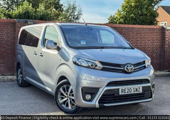 Toyota Proace 2.0D Family Medium MPV Auto MWB Euro 6 (s/s) 5dr (8 Seat)