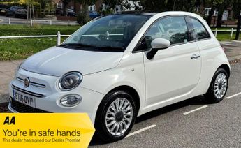 Fiat 500 1.2 Lounge Euro 6 (s/s) 3dr