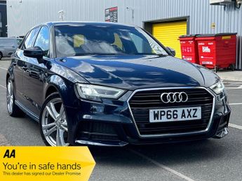 Audi A3 1.4 TFSI CoD S line Sportback S Tronic Euro 6 (s/s) 5dr
