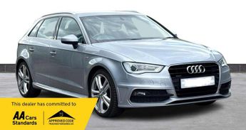 Audi A3 2.0 TDI S line Sportback quattro Euro 6 (s/s) 5dr (Nav)