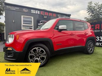 Jeep Renegade 1.6 MultiJetII Limited SUV 5dr Diesel Manual Euro 5 (s/s) (120 p