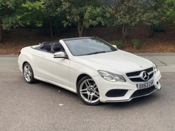 Mercedes E Class 2.1 E220 CDI AMG Sport Cabriolet G-Tronic+ Euro 5 (s/s) 2dr