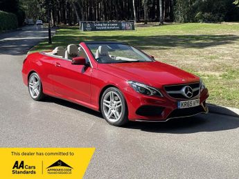 Mercedes E Class 2.1 E220 BlueTEC AMG Line Cabriolet G-Tronic+ Euro 6 (s/s) 2dr