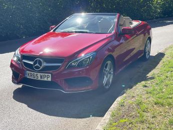 Mercedes-Benz E Class 2.1 E220 BlueTEC AMG Line Cabriolet G-Tronic+ Euro 6 (s/s) 2dr